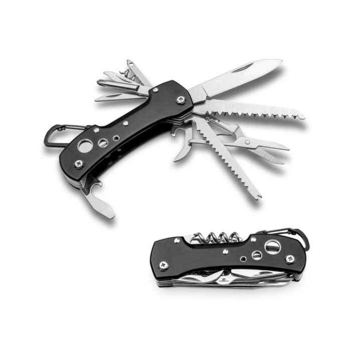 WILD. Multifunktions-Taschenmesser aus Edelstahl-94040