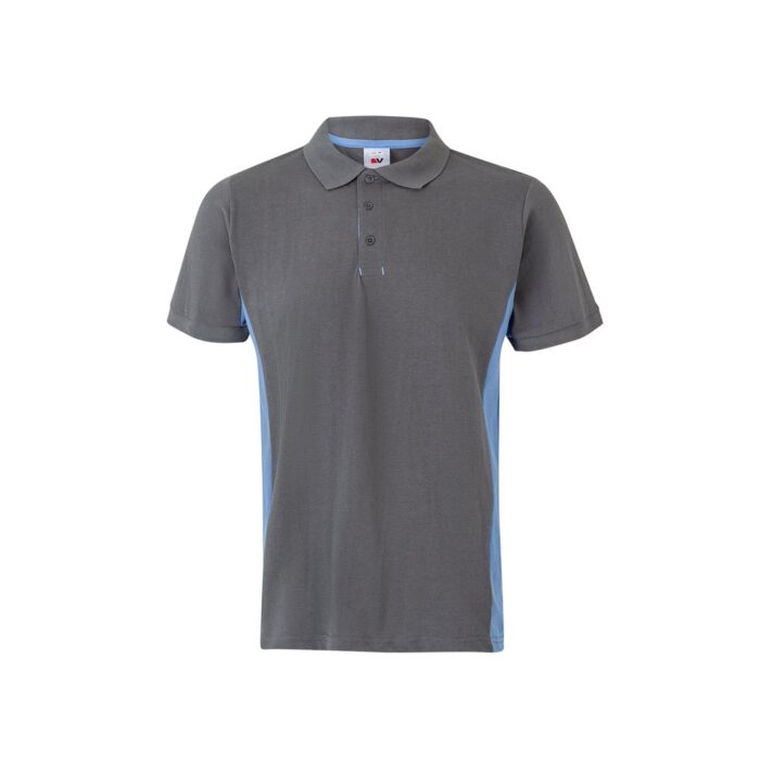 VL SUPAY. Zweifarbiges Piqué-Poloshirt (180 g/m²), kurzärmelig, aus Baumwolle (60%) und Polyester (40%)-36039 – Bild 58
