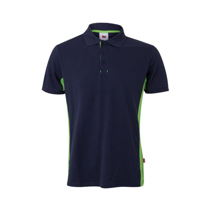 VL SUPAY. Zweifarbiges Piqué-Poloshirt (180 g/m²), kurzärmelig, aus Baumwolle (60%) und Polyester (40%)-36039 – Bild 72