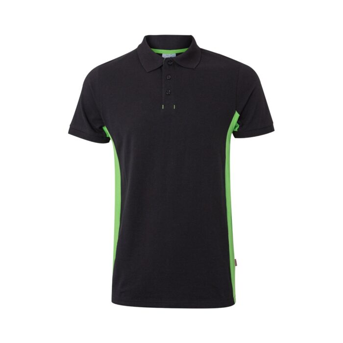 VL SUPAY. Zweifarbiges Piqué-Poloshirt (180 g/m²), kurzärmelig, aus Baumwolle (60%) und Polyester (40%)-36039 – Bild 86