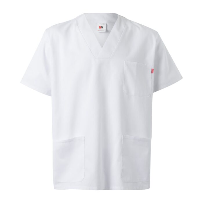 VL TLALOC. Tunika aus Twill (190g/m²) mit kurzen Ärmeln, aus Polyester (65%) und Baumwolle (35%)-36131