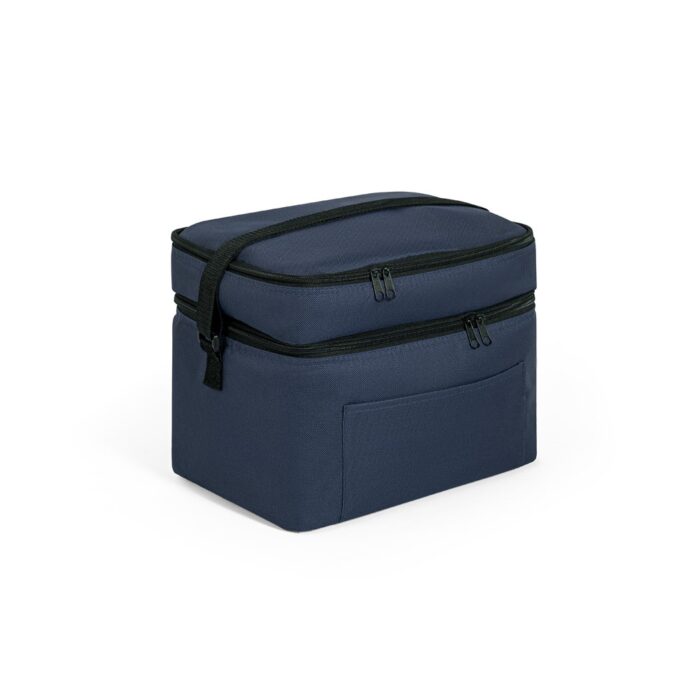 CANCUN LARGE. Kühltasche aus 600D, recyceltem Polyester, mit verstellbarem Gurtband-92395 – Bild 3