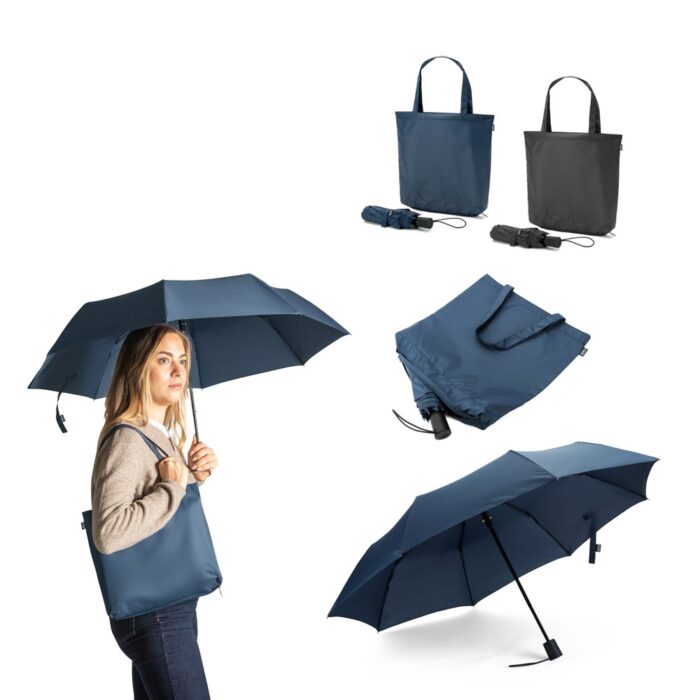 SKYLAR. 21“ faltbarer Regenschirm aus 190T Pongee mit automatischer Öffnung-99094